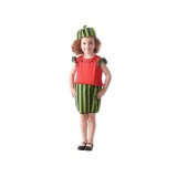 Costum Pepene verde pentru copii marime 98-104 cm