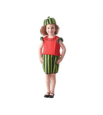 Costum Pepene verde pentru copii marime 98-104 cm