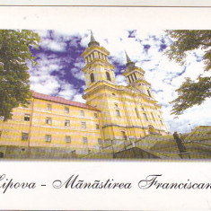 bnk cp Lipova - Manastirea Franciscana - necirculata