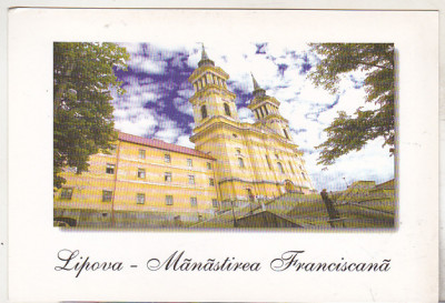 bnk cp Lipova - Manastirea Franciscana - necirculata foto
