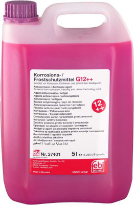 Antigel concentrat Febi G12++ 5L 130213 37401 / FE37401 foto