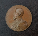 Medalie 1891 Carol I / Aniversarea a 25 ani de domnie / per. regalista