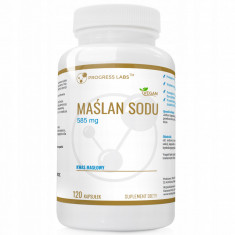 Progress Labs SODIUM MASTLATE 585mg Inima sănătoasă Gut Digestie 120 capsule