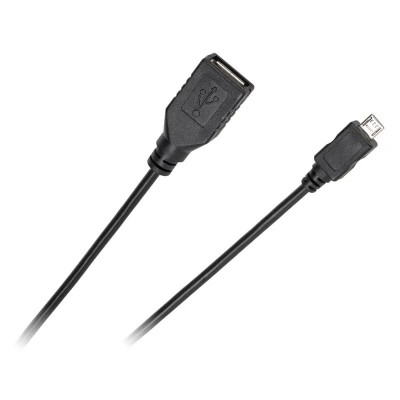 Cablu Cabletech Standard USB Mama - Micro USB Tata 0.2 m foto