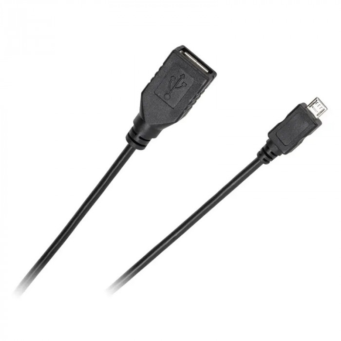 Cablu Cabletech Standard USB Mama - Micro USB Tata 0.2 m