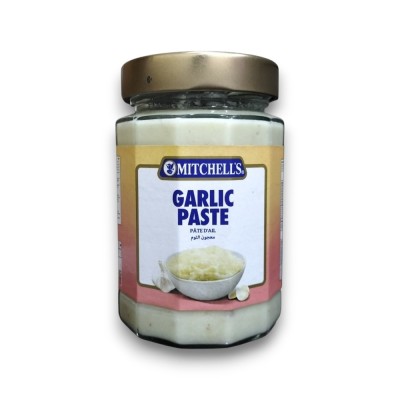 Mitchell&amp;#039;s Minced Garlic Paste (Pasta de Usturoi) - Bază Aromatică Gata de foto