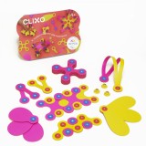Clixo&reg; joc magnetic de construit - Crew Roz &amp; Galben (30 piese)