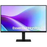 Monitor Samsung Essential S3 24 inch FHD IPS 120Hz, negru