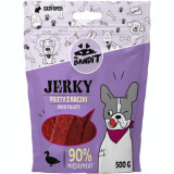 Recompense pentru caini Mr. Bandit JERKY, rata, 80g AnimaPet MegaFood