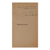 Liviu Rebreanu, Adam și Eva, 1941, cu dedicație pentru dr. C&icirc;mpeanu