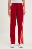 adidas Originals pantaloni de trening Adibreak culoarea rosu, cu imprimeu, JP2305