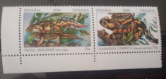 Ucraina 2000 amfibieni fauna mamifere serie 2v neștampilată