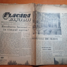 flacara iasului 9 iunie 1964-zilele mihai eminescu,articol mihai eminescu