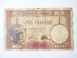 Cumpara ieftin Rara! Indochina 1 Piastre 1927,bancnota din imagini la cel mai mic pret