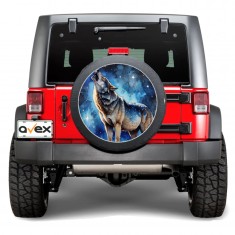 Sticker Auto &quot;Roata de Rezerva&quot; rezistenta la intemperii si raze UV, diametru 55 cm, Cod: AVX-RR01