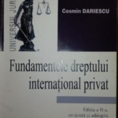 Fundamentele dreptului international privat-Cosmin Dariescu