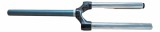 Csu XC30 - 350 Mm, 1-1/8 Inch, Black Crown, Silver Ultimate FactoryBikes