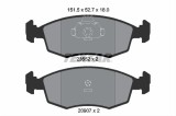 Set placute frana TEXTAR 2355202