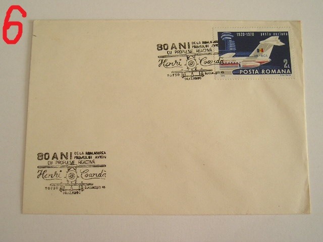 D11 - 1990 - tematica aviatie - Romania