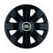 Set 4 Capace Roti, potrivite jantelor de R14, pentru Land Rover, model Cosmos Negru