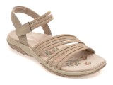 Cumpara ieftin Sandale SKECHERS gri, REGGAE SLIM, din material textil