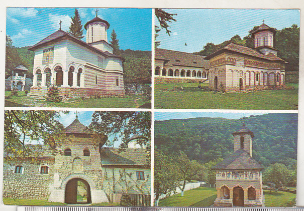 bnk cp Manastiri din Oltenia - Vedere - necirculata
