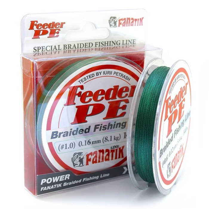 Fir Fanatik Feeder PE X4 140m / 0.16mm Green