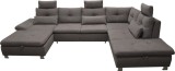 Coltar extensibil cu lada de depozitare, cu sezlong pe dreapta Madeira III, l350xA245xH88 cm