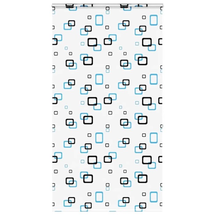Jaluzea cu role de duș cu casetă 140x240 cm lățime materială