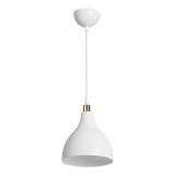 Cumpara ieftin Lustra cu o singura lumina Lofty Pako World Alb 18x18x22 cm