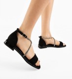 Cumpara ieftin Sandale dama Suez Negre