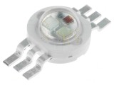 LED RGB Tricolor 120&deg; 350mA, Optosupply