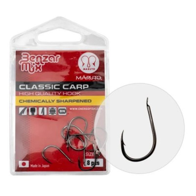 Carlige Benzar Classic Carp Nr.8, 8buc/plic foto