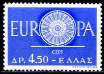 Grecia 1960 - Europa-cept.1v.neuzat,perfecta stare(z) foto