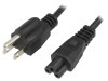 Cablu Alimentare 1,5m IEC C5 - NEMA 5-15 2,5A
