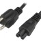 Cablu Alimentare 1,5m IEC C5 - NEMA 5-15 2,5A