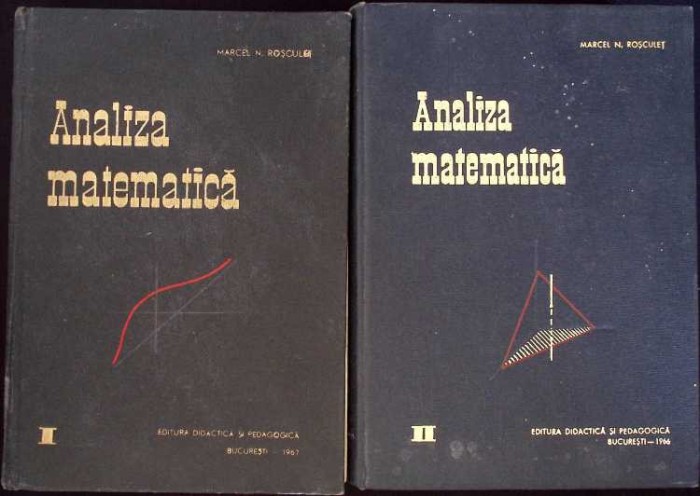 ANALIZA MATEMATICA VOL.1 -2-MARCEL N. ROSCULET-267932