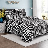 Set lenjerie de pat pufoasa Cocolino Zebra