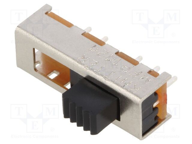 Comutator glisant Poz 4 0,3A/30VDC ON-ON-ON-ON PCB THT 30m&Omega; KNITTER-SWITCH