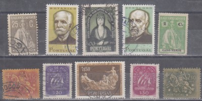 M2 - R1 7 - TIMBRE FOARTE VECHI - PORTUGALIA SI COLONII foto
