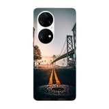 Husa compatibila cu Huawei Nova 8i model City Streets, Silicon, TPU, Viceversa, Transparent, Carcasa