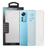 Husa Xiaomi 12 X Spacer, transparenta, grosime 1.5mm, protectie suplimentara antisoc la colturi, material flexibil TPU &quot;SPPC-XI-12X-CLR&quot;