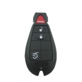 Carcasa Cheie SmartKey Jeep 3 Butoane + buton Panica AutoProtect KeyCars, Oem