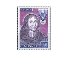Monaco 1973 - Blaise Pascal, neuzata