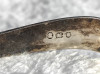 CLESTE pentru CUBURI ZAHAR GHEATA FURSECURI marcaje VECHI ANGLIA patina SUPERBA