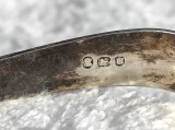 CLESTE pentru CUBURI ZAHAR GHEATA FURSECURI marcaje VECHI ANGLIA patina SUPERBA