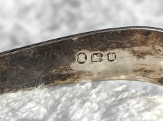 CLESTE pentru CUBURI ZAHAR GHEATA FURSECURI marcaje VECHI ANGLIA patina SUPERBA