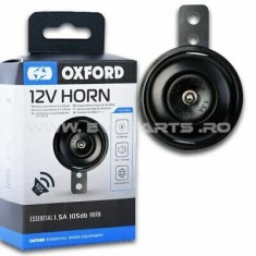 Claxon Moto Atv OXFORD 12V 105db Negru / Cromat - NEGRU