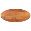 VidaXL Blat de masă oval, 120x60x3,8 cm, lemn masiv de acacia 370816
