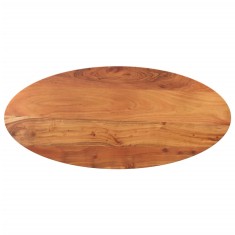 vidaXL Blat de masă oval, 120x60x3,8 cm, lemn masiv de acacia 370816
